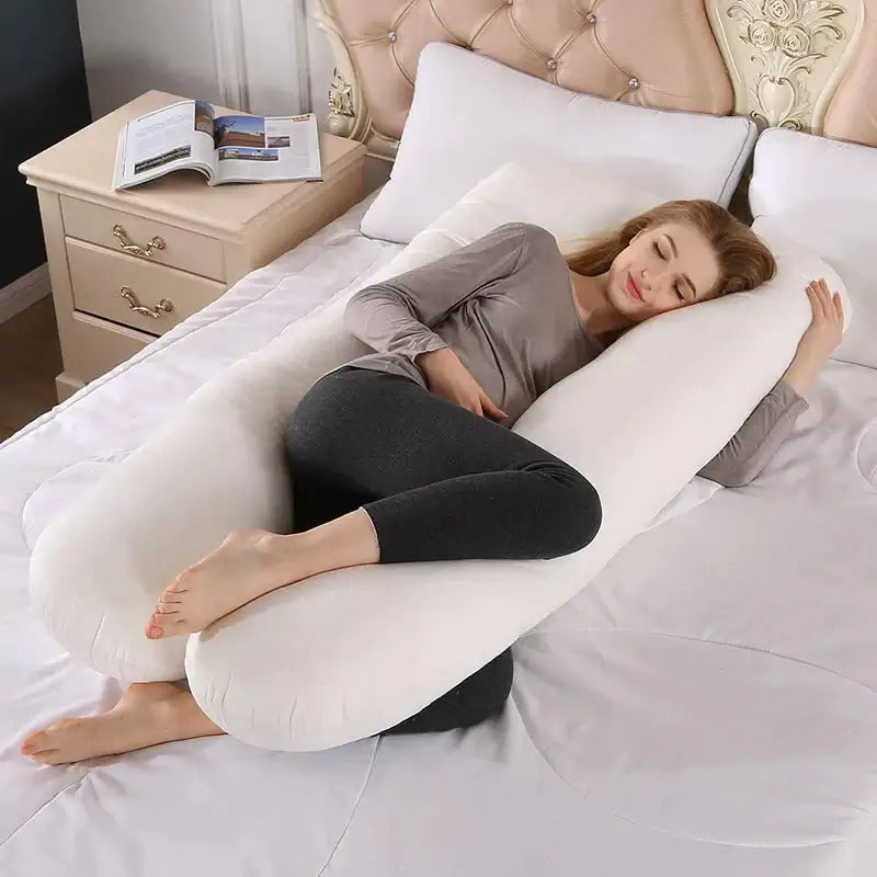 Sleep Therapy Pillow – Orthopedic U-Shape Body Pillow for Better Sleep